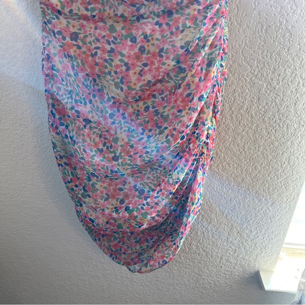 Amanda Uprichard Annora mini Dress floral - Picture 5 of 11